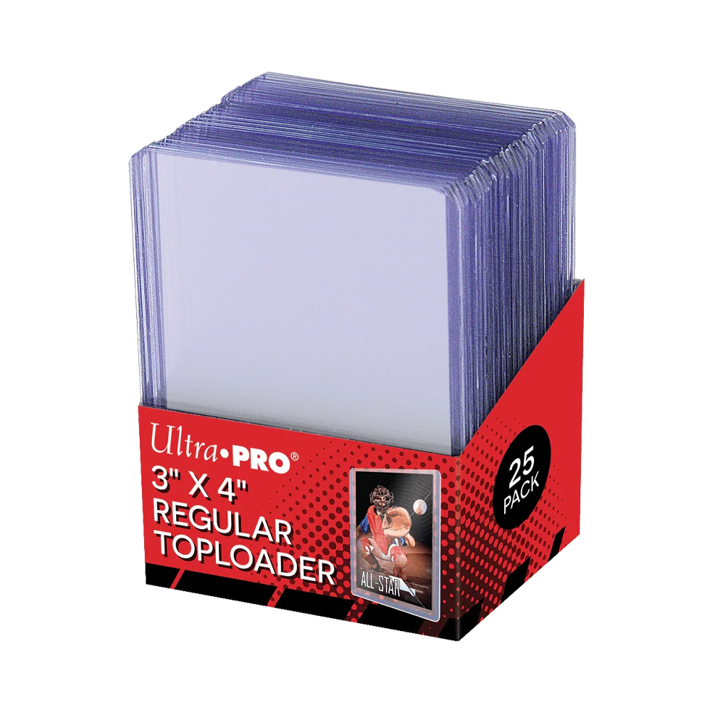 Ultra PRO: 3" x 4" Clear Regular TOPLOADER (25ct)
