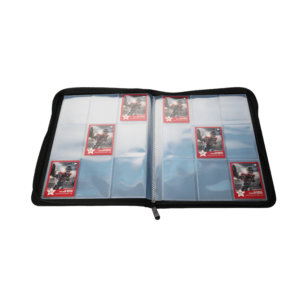 Ultra PRO: 9-Pocket Zippered Premium PRO-Binder - Black