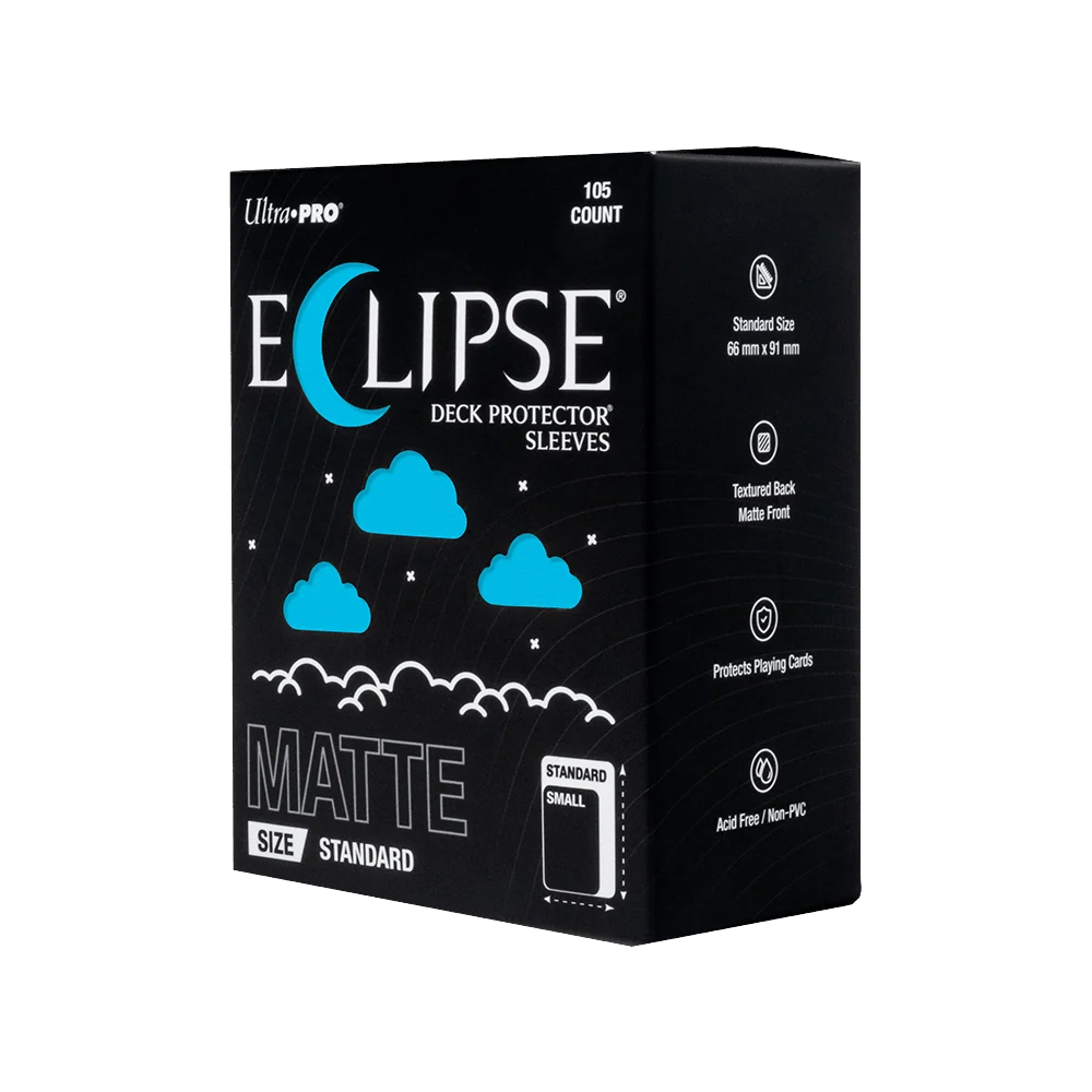 Ultra PRO: ECLIPSE Matte Standard Deck Protector Sleeves (105ct) - Sky Blue