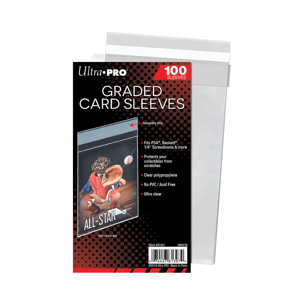 Ultra PRO: Graded Card Soft Sleeves Resealable (100ct)