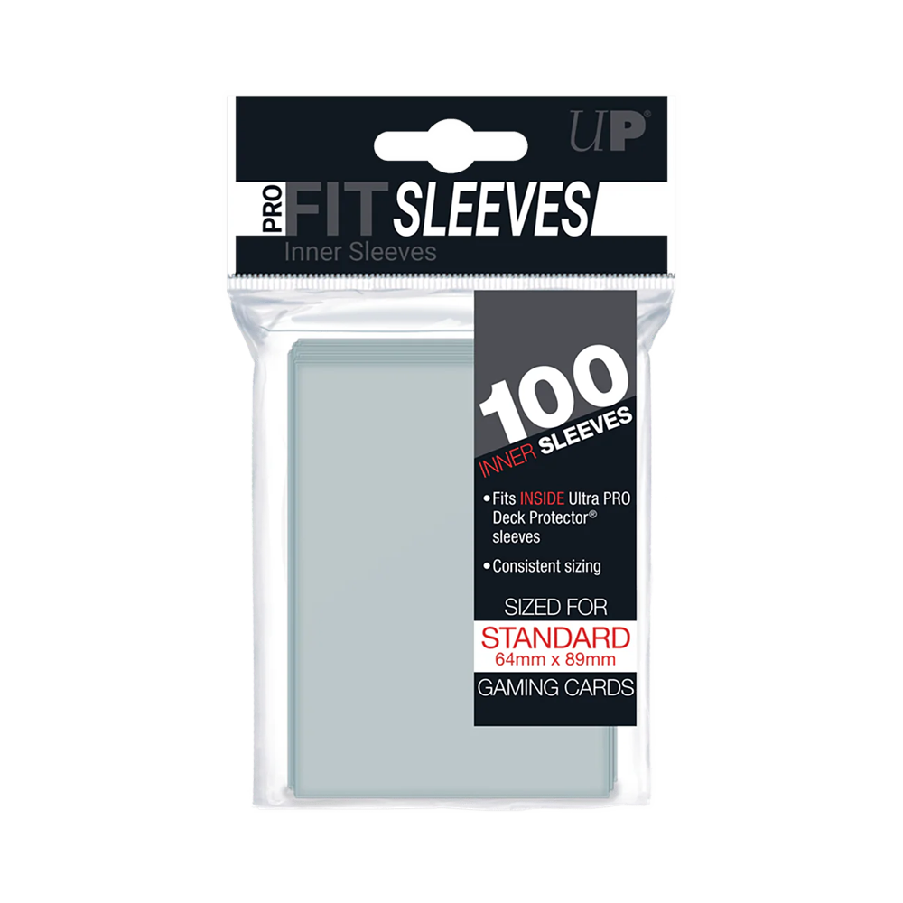 Ultra PRO: PRO-FIT Standard Deck Inner Sleeves (100ct)