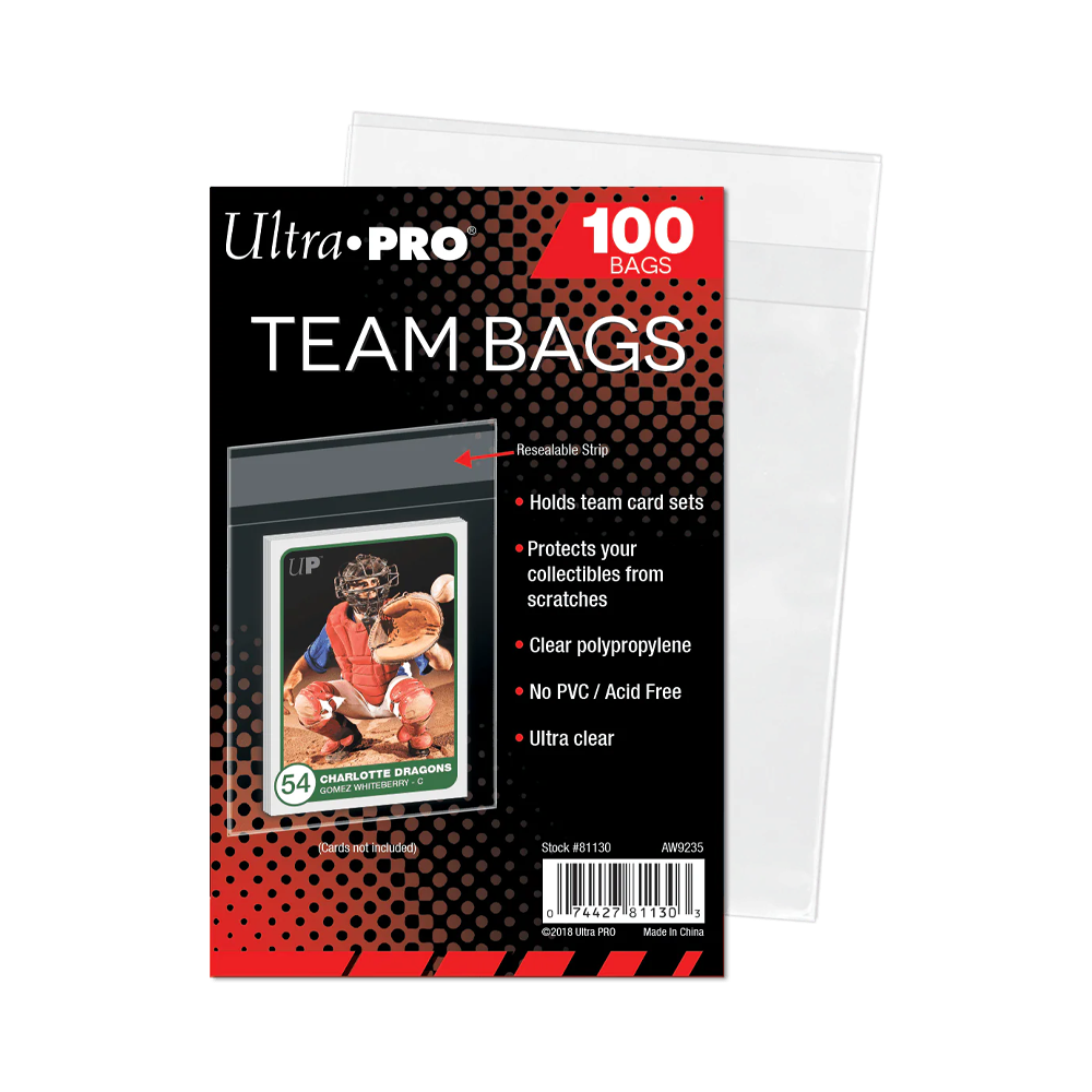 Ultra PRO: Team Bags Resealable (100ct)