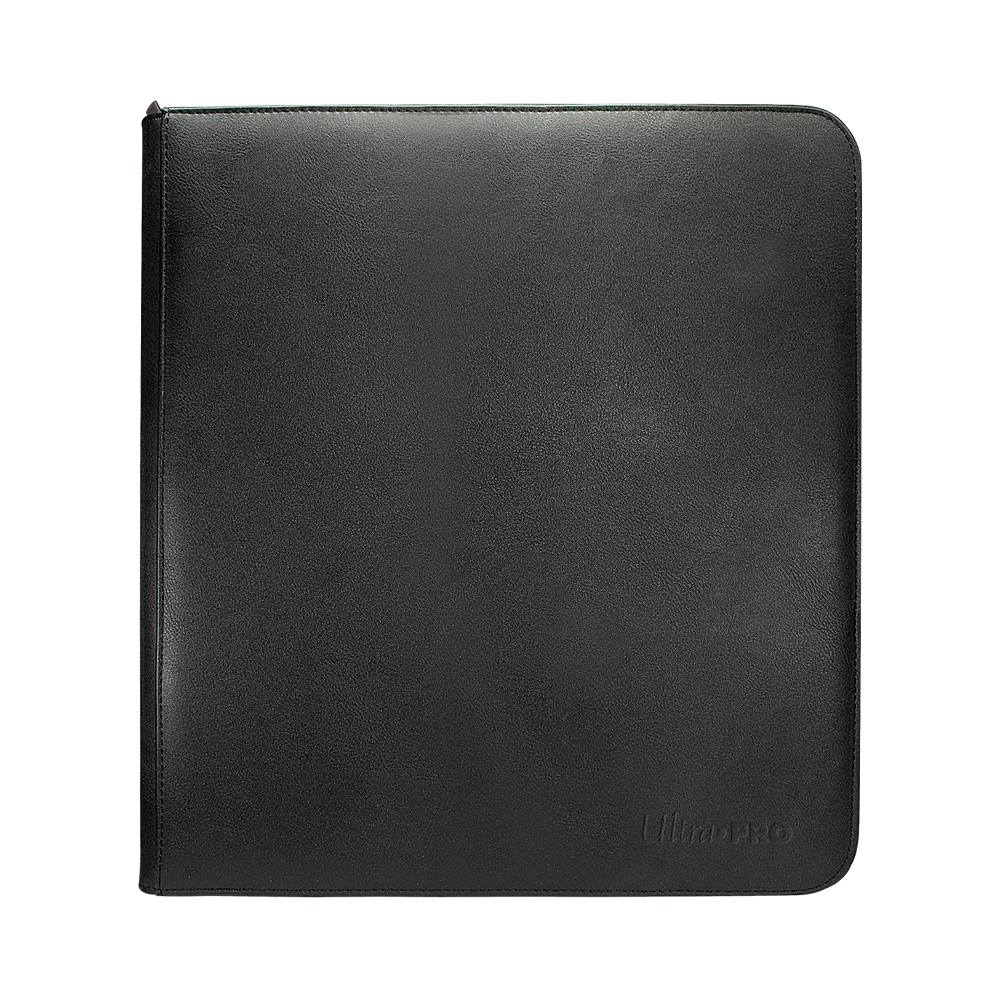 Ultra PRO: Vivid 12-Pocket Zippered PRO-Binder - Black