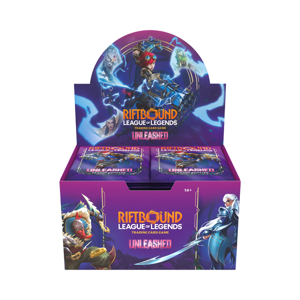 Riftbound: League of Legends – Unleashed Booster Display