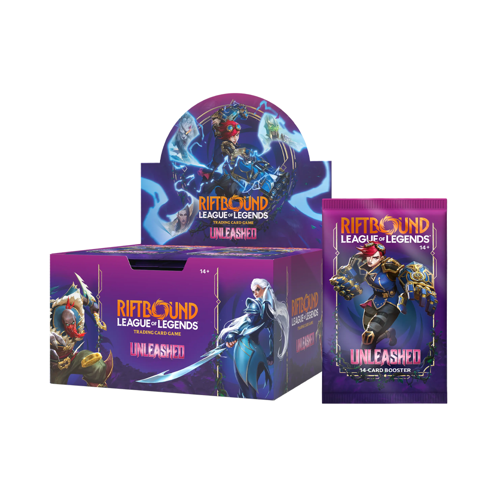 Riftbound: League of Legends – Unleashed Booster Display