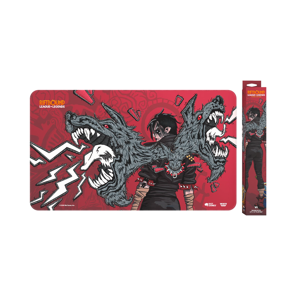 Riftbound: League of Legends – Unleashed Playmat "Vi, Piltover Enforcer"