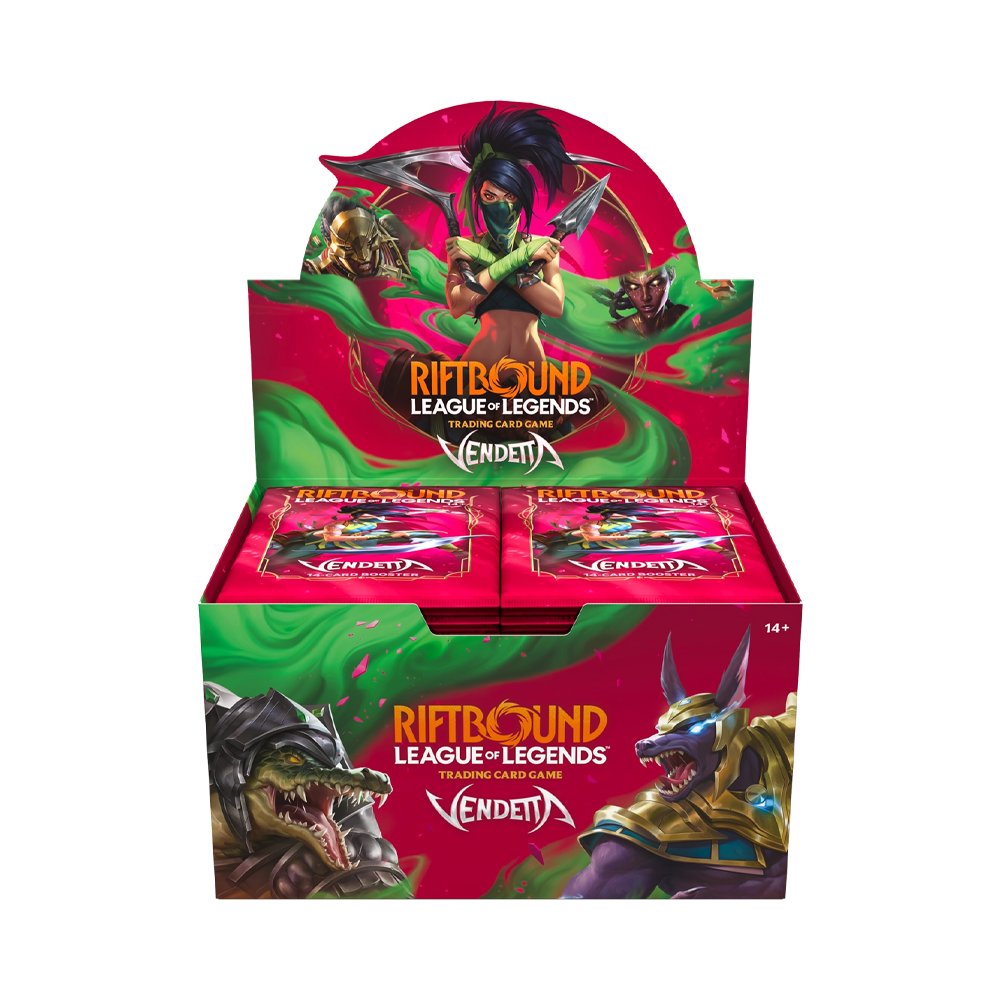 Riftbound: League of Legends – Vendetta Booster Display