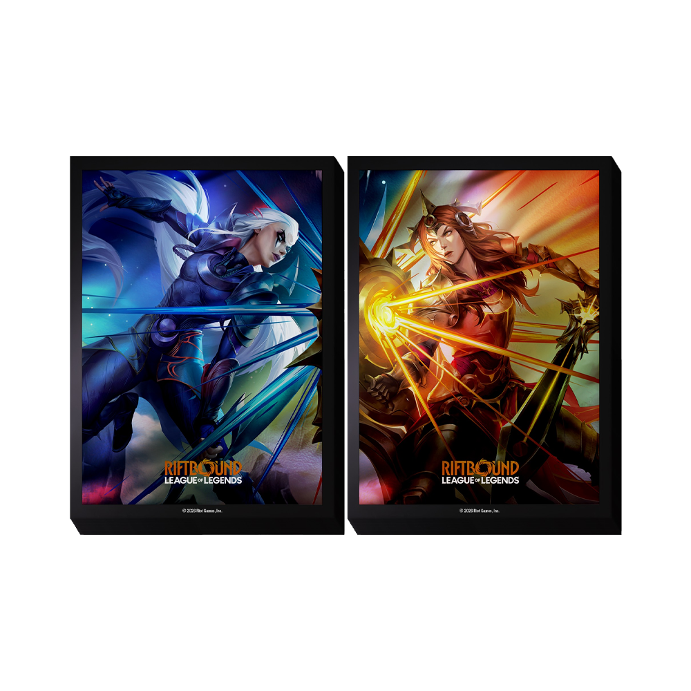 Riftbound: League of Legends – Vendetta  Card Sleeves "Diana vs Leona" (100)