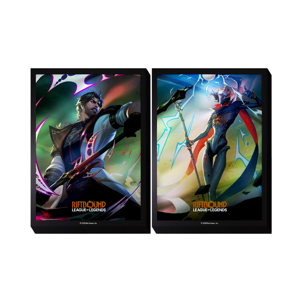 Riftbound: League of Legends – Vendetta Card Sleeves "Jayce vs Viktor" (100)