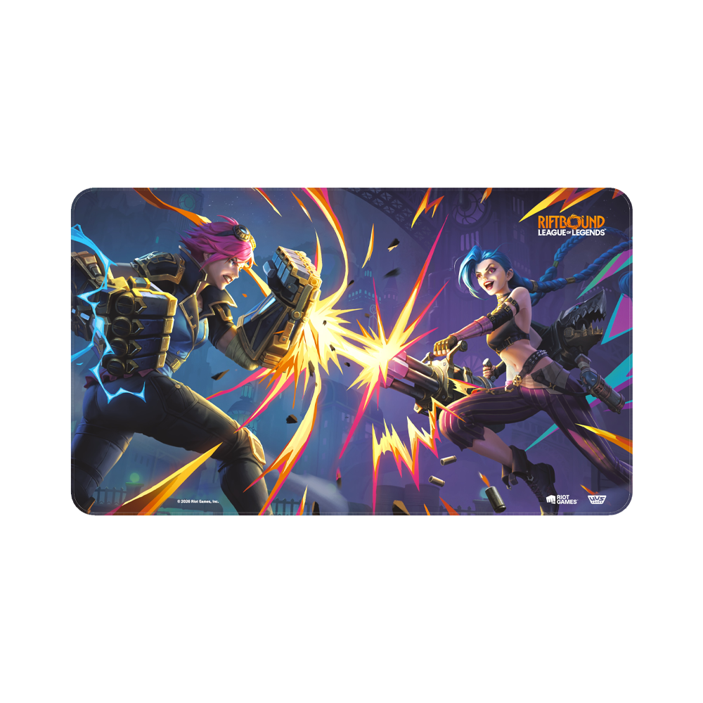 Riftbound: League of Legends – Vendetta Playmat "Vi vs Jinx"