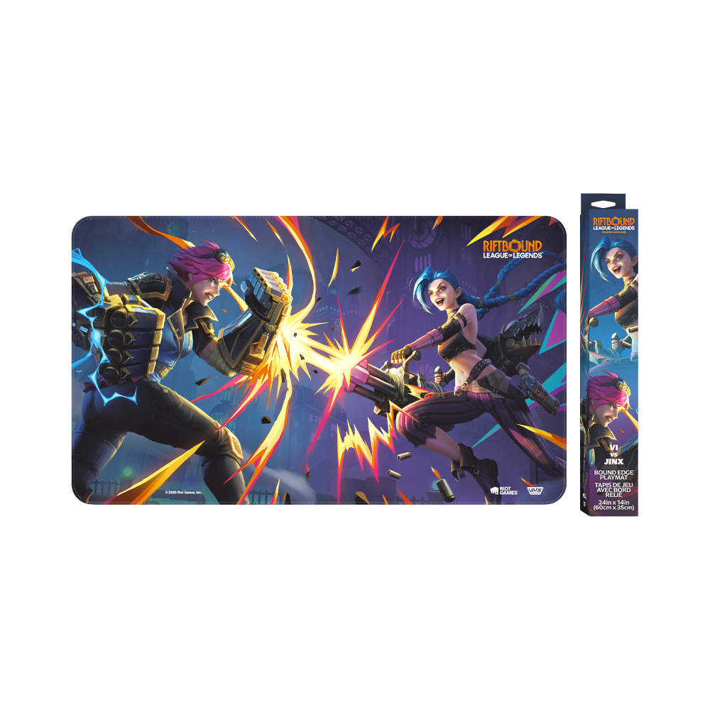 Riftbound: League of Legends – Vendetta Playmat "Vi vs Jinx"