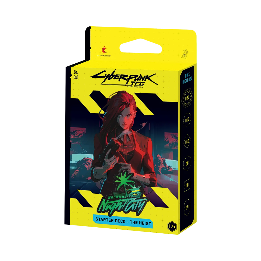 Cyberpunk TCG: Welcome To Night City Starter Deck The Heist