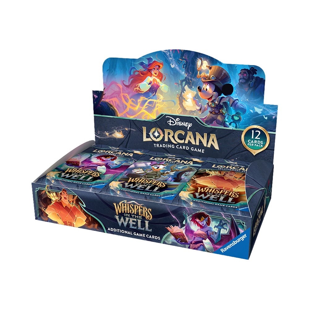Disney Lorcana: Whispers in the Well Booster Display