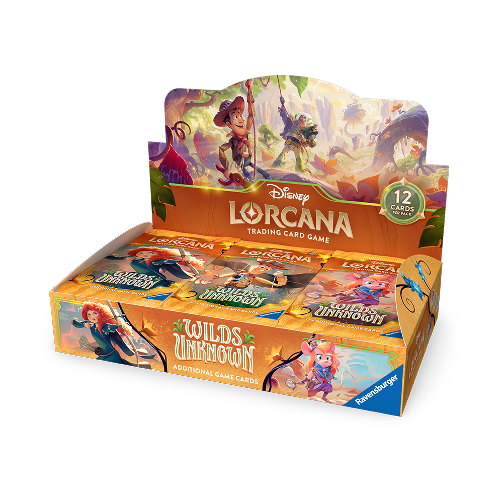 Disney Lorcana: Wilds Unknown Booster Display